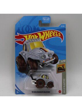 Hot Wheels '70 Volkswagen Baja Bug VW Beetle Gray Baja Blazers 5/10 33/250